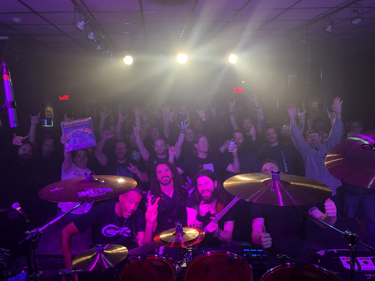 tonymacalpine's tweet photo. Quebec City headliner last night was wild! Tonight we hit the stage with Sons of Apollo in BOSTON! #tonymacalpine #sonsofapollo #emilwerstler #aquilespriester #markmichell https://t.co/T6hdzTfEC5