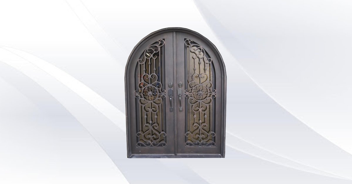 72" x 96" brand new iron door $1900
