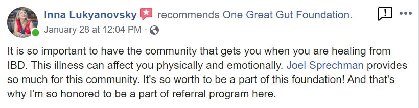 One Great Gut Foundation tweet media