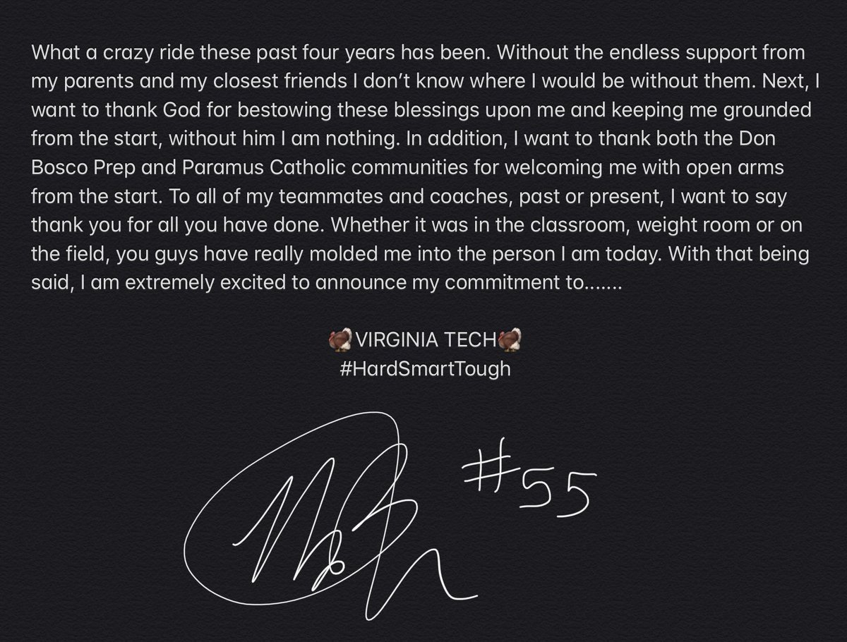 nikolaibuj3's tweet image. COMMITTED! 🦃🧡 #HardHatMentality #GoHokies