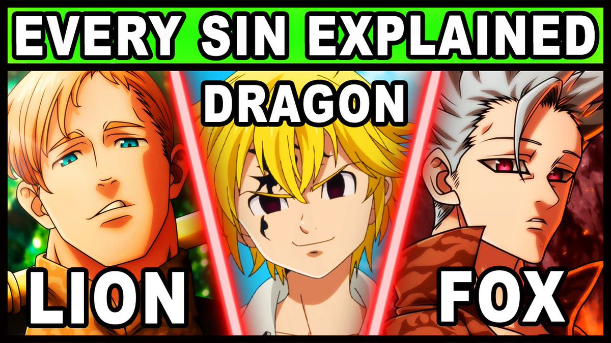 Animeuproar On Twitter Every Sin S Animal Tattoo Explained Seven Deadly Sins Nanatsu No Taizai Link Https T Co Jzywjiplco Sevendeadlysins Meliodas Https T Co Efxab9eyvj