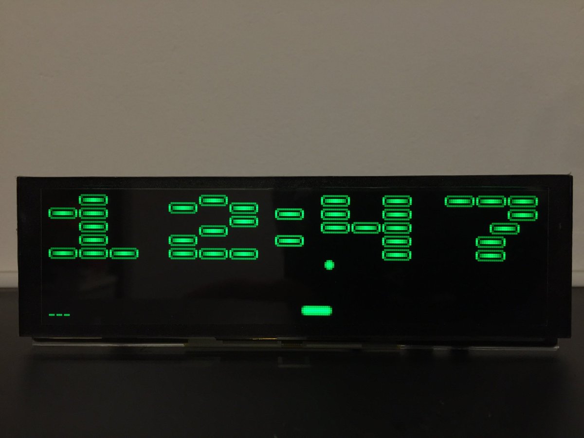 hackadayio's tweet photo. This week's #HackofTheWeek is Arkaclock is a retro arcade Arkanoid with clock.
This clock was made to watch time in an aesthetically and funny way, you will never get bored watching it by Victor Serrano https://t.co/CyBI9jK8fD https://t.co/NaC2H00xeA