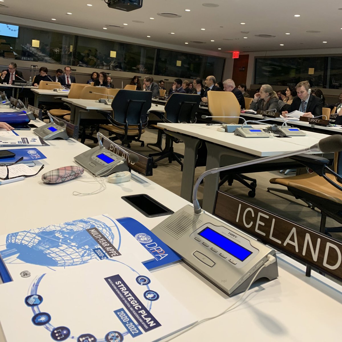 Iceland 🇮🇸 is one of the donor countries that #SupportDPPA. 

We welcome today’s presentation on the strategic plan & vision of the Department of #Political and #Peacebuilding Affairs @UNDPPA at the Annual Donor Meeting. 🕊