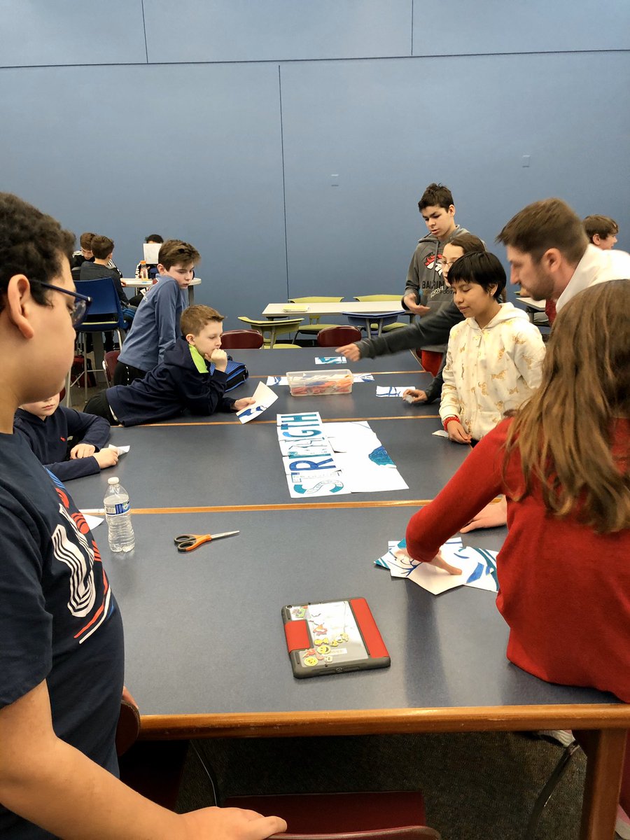 LmcStation220's tweet photo. In honor of #BlackHistoryMonth, we have activities planned all month long! Today, 7th grade Colt Time paid tribute to #JackieRobinson with a collaboration poster. @StationMS220 @povcorriveau @MLB #bsd220 https://t.co/tCpv0aoPAC
