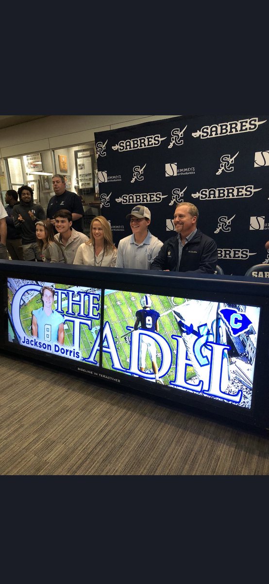 Jackson Dorris (@jacksondorris2) on Twitter photo Officially a dog!🐶 <a href="/TheCitadelFB/">The Citadel Football Recruiting</a> <a href="/CitadelFootball/">The Citadel Football</a> @BobRuff_ <a href="/Coach_BThompson/">Brent Thompson</a> Officially a dog!🐶 <a href="/TheCitadelFB/">The Citadel Football Recruiting</a> <a href="/CitadelFootball/">The Citadel Football</a> @BobRuff_ <a href="/Coach_BThompson/">Brent Thompson</a>