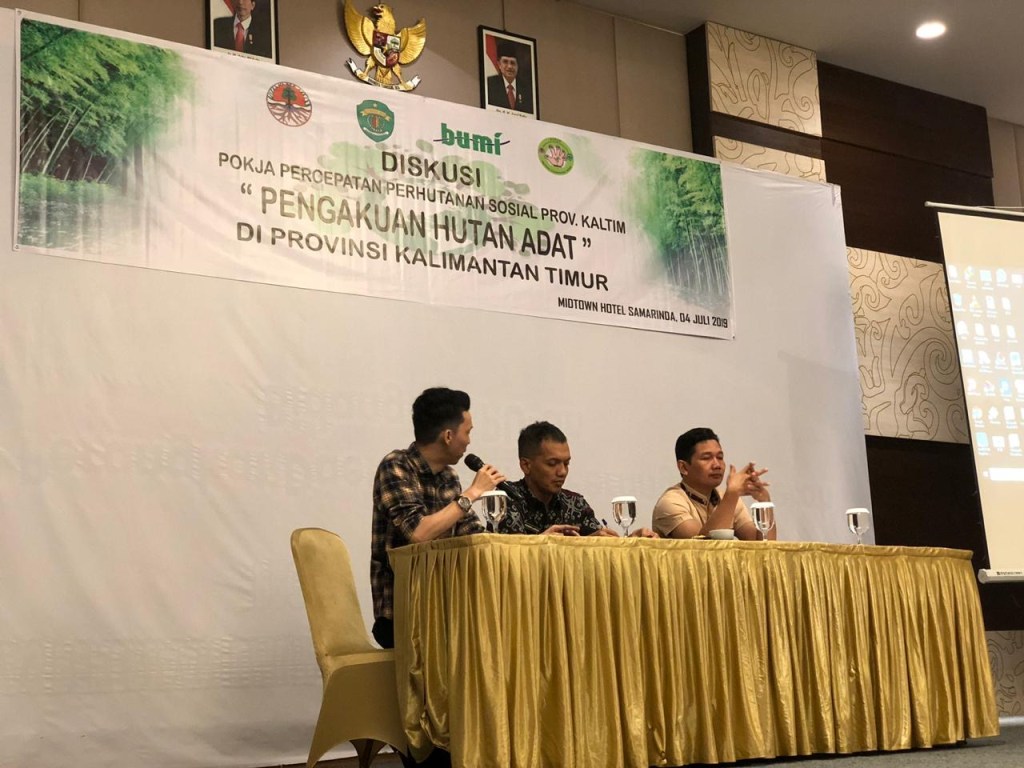 Rapat dan Diskusi Pokja Perhutanan Sosial Pengakuan Hutan Adat bumibaru.id/2019/07/rapat-…