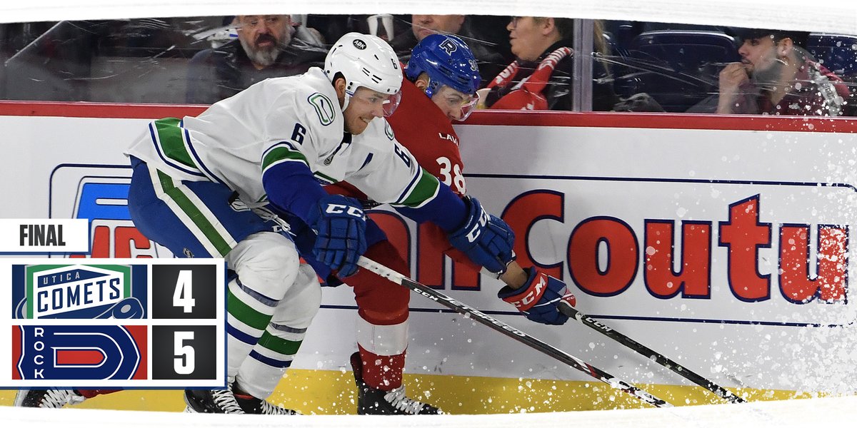 UticaComets's tweet photo. Final from Laval.

#UTIvsLAV https://t.co/SF6IyCLO0V