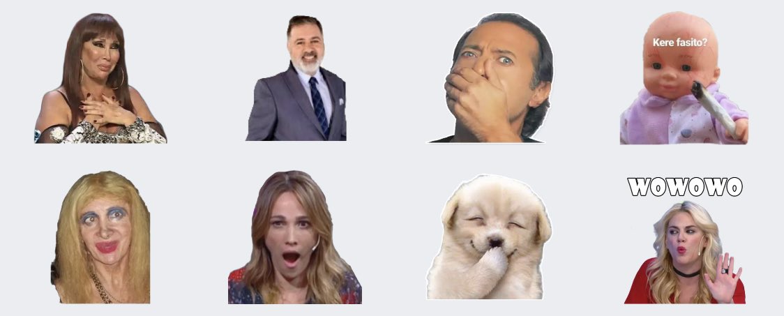 AngeldebritoOk's tweet photo. Estoy fanatizado con los #stickers 
Tengo dos millones. Cual es el mejor? https://t.co/kM2CutVoqE