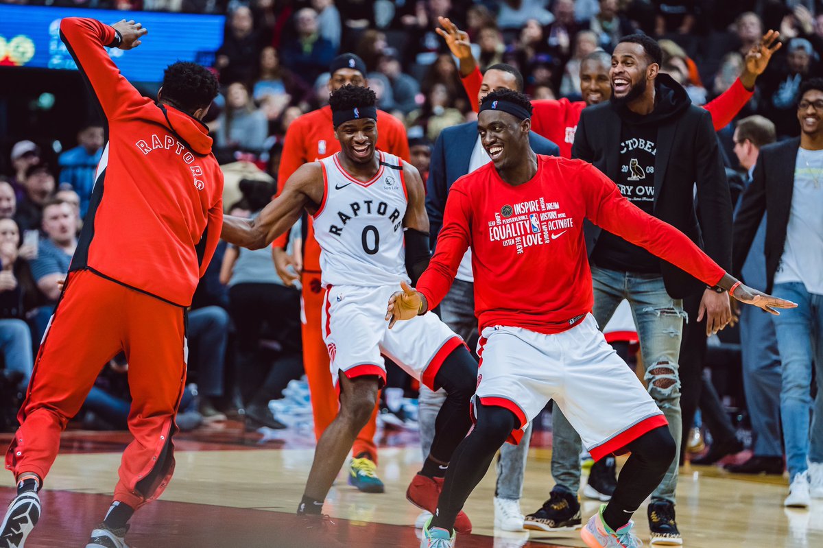 WeTheNorth__'s tweet image. FRANCHISE BEST 12 STRAIGHT 

THIS TEAM IS TOO FUN 

#WeTheNorth