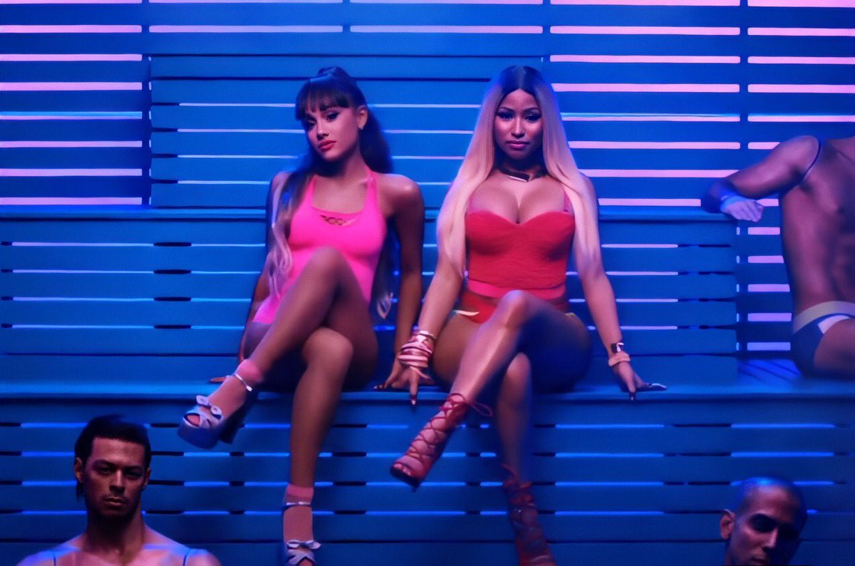 .@NICKIMINAJ reveals on #PollStarLive that @ArianaGrande almost didn’t make...