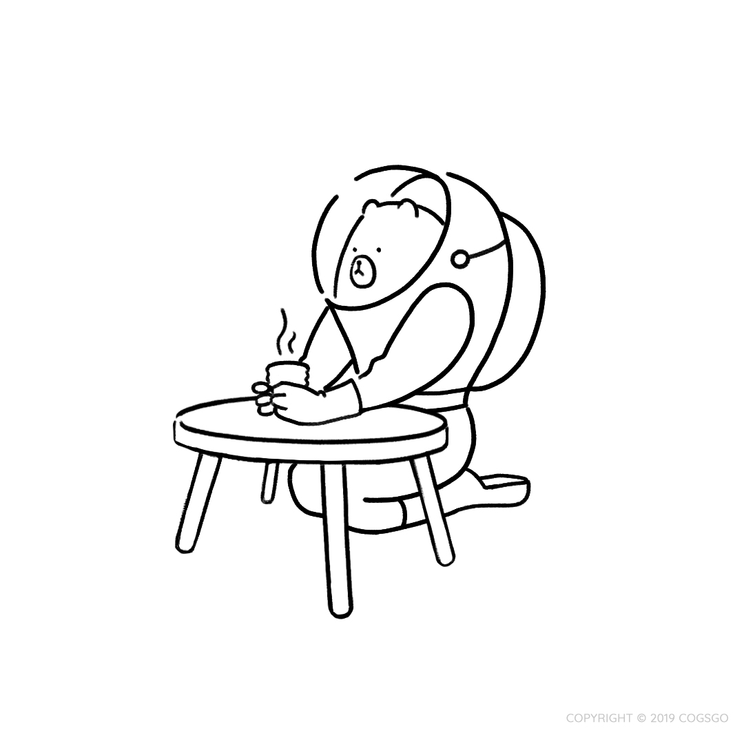 cogsgo's tweet image. Dak&apos;s Daily Life - Tea Time 🍵
.
.
#Cogsgo #Dak #Cartooning #DaksDailyLife #Illustration
#art #drawing&quot;