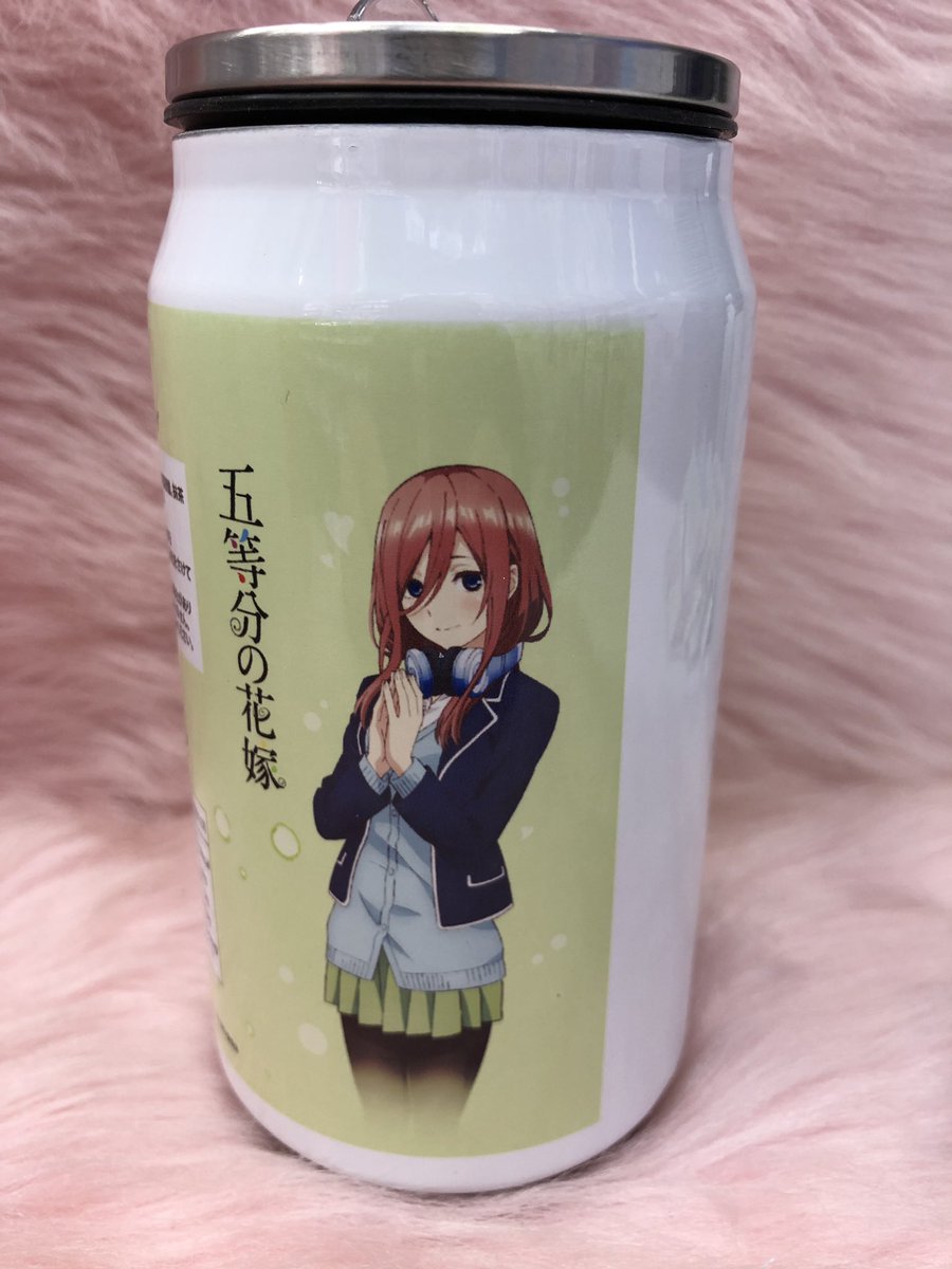 新商品情報】4階A館にて『五等分の花嫁 抹茶ソーダ缶タンブラー』が