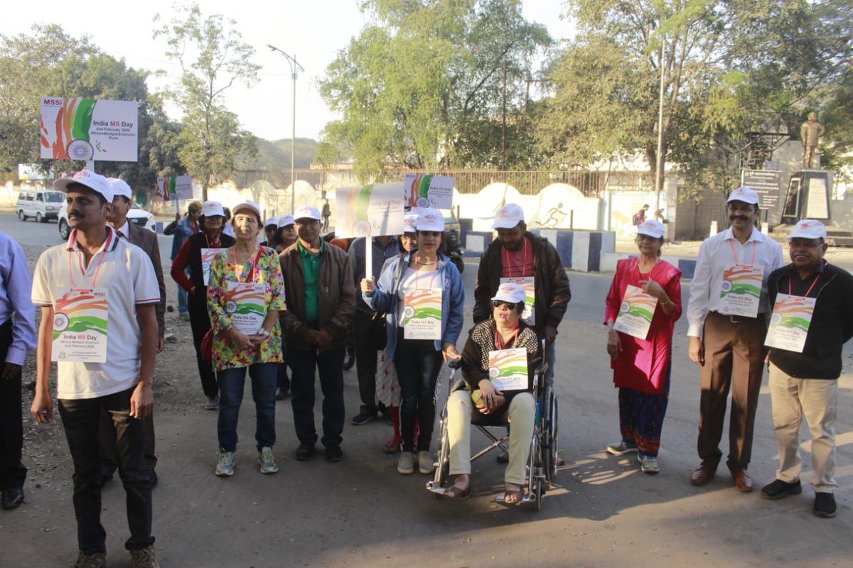 mssocietyindia's tweet photo. Our #Pune chapter observed #IndiaMSDay 2020 on Feb 2 by organising a Walkathon in collaboration with the IMA.
@WorldMSDay @MSIntFederation @MoHFW_INDIA @moayush #PMJAY #KnowMultipleSclerosis https://t.co/5BcAOQSmmk