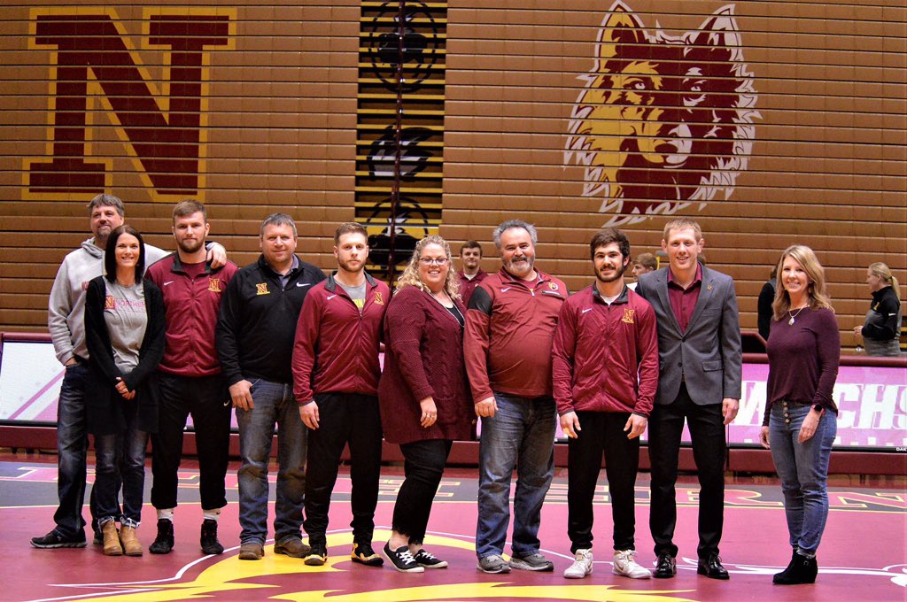 KoryBurdick's tweet photo. Thank you Seniors! #GoWolves #Packlife #NSICWres #Wrestling https://t.co/x1rG6Ib2x7