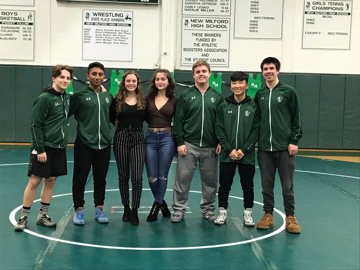Senior night at wrestling #nmuknight