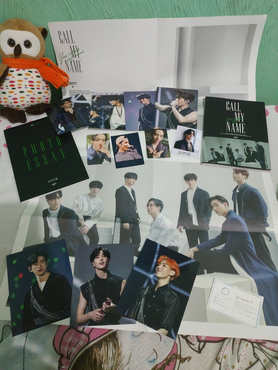 Evaiilza's tweet photo. Quando Mainha e painho me ligaram dizendo q havia chegado, quase não acreditei. E não é que chegou! Finalmente, meu álbum #Youcallmyname do @GOT7Official adquirido pela melhor lojinha @littlebirdstore Obrigada nega pela atenção e carinho c essa ahgase ✨💚🐥 https://t.co/1r2fx77f9u