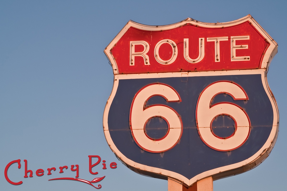 Cherry Pie is heading out on Route 66! Follow us as we hit the road.  #AmericanAsCherryPie