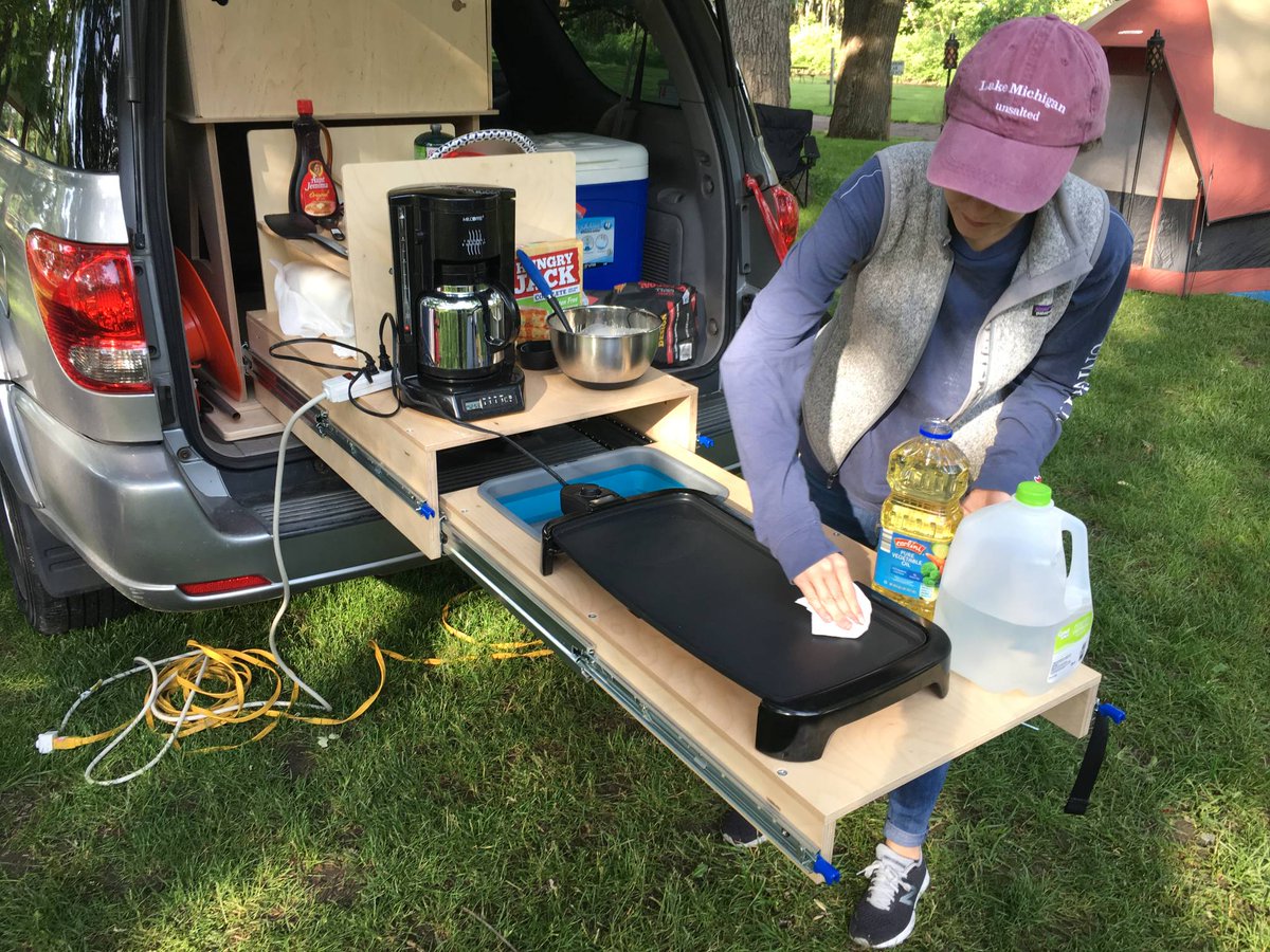 If you're still waiting for warm weather and campouts, prepare in advance and get yourself one of our Trail Chefs! Check them out at scenicgear.com ☀ 🏕