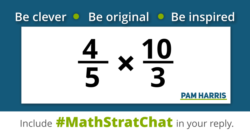 pwharris's tweet photo. It's time for #MathStratChat!
Rules: tweet a favorite, clever solution or find an equally clever strategy.
Like this stuff? Check out my online workshop: https://t.co/uYnVawcRLu
#MTBoS #ITeachMath #MathIsFigureOutAble #MSMathChat #ElemMathChat #HSMathChat #T3Learns #DeafStemEd https://t.co/GQjvh9YjvF