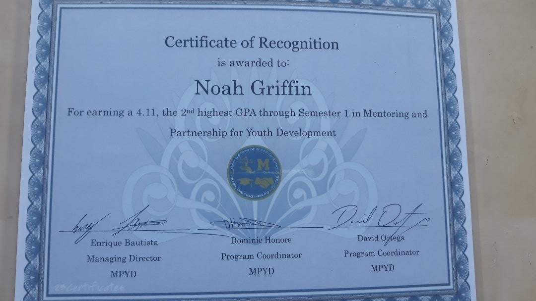 MuirFootball's tweet photo. Congrats to 2020 WR/DB @ajiracheta & 2021 WR/DB @NoahGriffin21 for achieving 4.2 and 4.1 GPAs, the highest in their respective classes as part of the Mentoring for Youth Development Program @JohnMuirHS. Keep competing at a high level on and off the field!
#MuirFootball #Hardwork https://t.co/OQoCqT1zmC