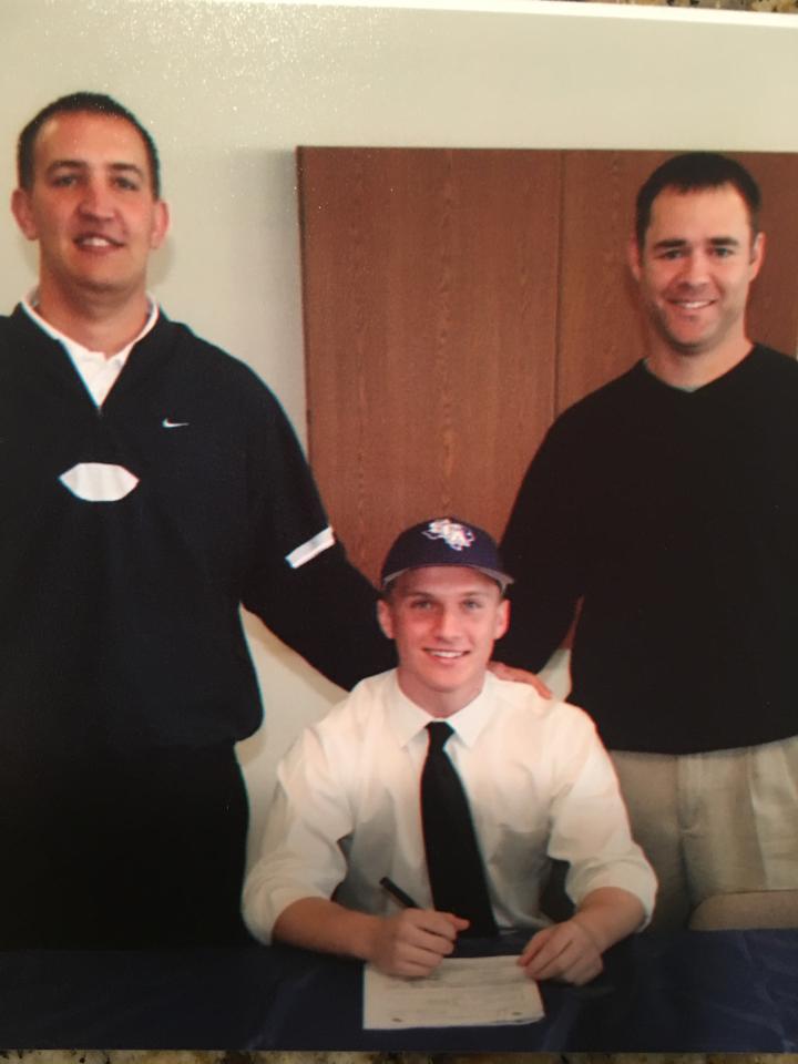 Great day today! Watching two of our young men get an opportunity to continue their playing career! 
Also got a throwback from one of my all time favorites!