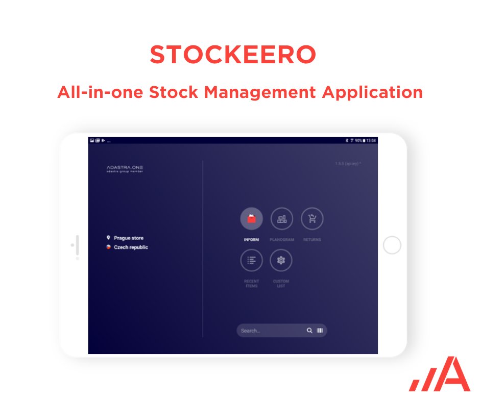 AdastraD's tweet photo. Stockeero is a Stock Management application for retailers that enables employees and management to check placement of goods, inventories and upcoming deliveries.

Stay tuned to discover how Stockeero's features help businesses become more efficient &amp; profitable! #stockmanagement https://t.co/bDU4EG1Em8