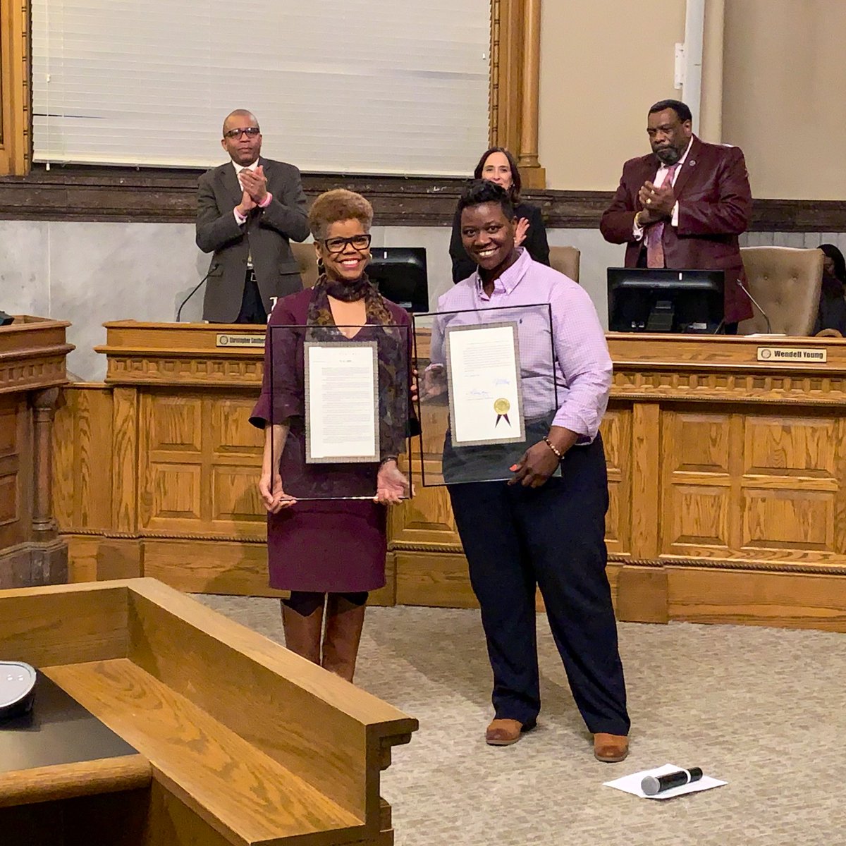 Dean Williams is a history maker. We’re so lucky as a city, to have someone like Dean Williams concentrate her energy and talents here. 

I am honored to kick off #BlackHistoryMonth by recognizing @verna_Williams, Dean of the <a href="/uofcincy/">University of Cincinnati</a> College of Law.