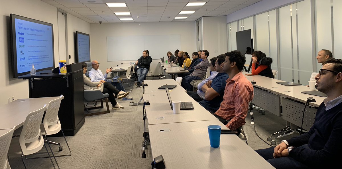 EricChanBDC's tweet photo. @vinayspai @billcom @vinayspai and Bora giving a town square talk at DS9. https://t.co/GRF6iRdtQm