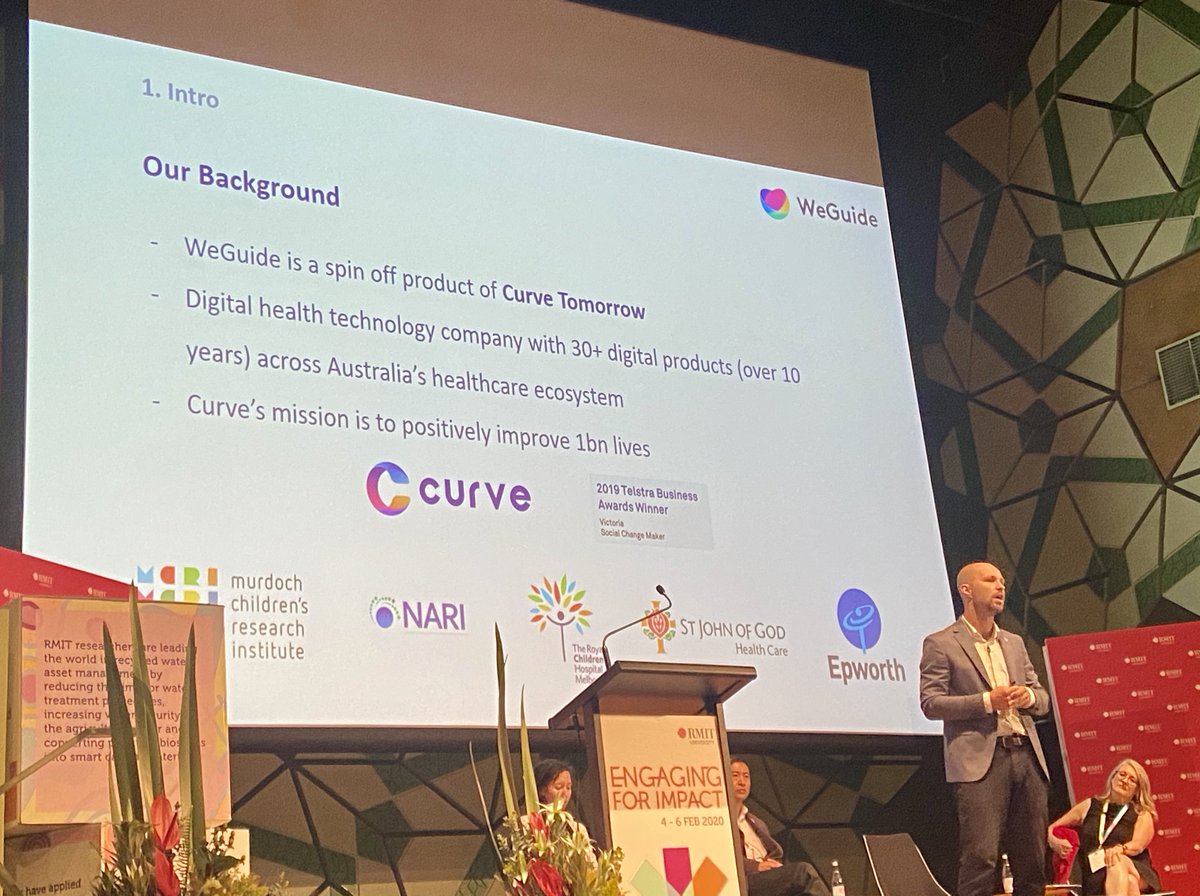 RMIT Research (@researchrmit) on Twitter photo Sandy Buchanan works at the forefront of digital health technology with <a href="/CurveTomorrow/">CurveTomorrow</a> spinoff WeGuide – discussing some of the challenges & advances in finding digital solutions to health problems #EFI2020 Sandy Buchanan works at the forefront of digital health technology with <a href="/CurveTomorrow/">CurveTomorrow</a> spinoff WeGuide – discussing some of the challenges & advances in finding digital solutions to health problems #EFI2020
