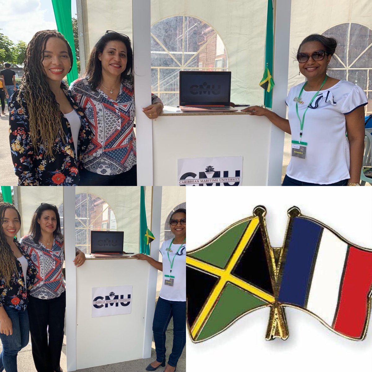 sandracasanova's tweet photo. #FORMEO2020 @CMUniversityja Caribbean Maritime University #WeAreCMU #Jamaique #Martinique #mobilite #postbac #Caraibe #cooperation https://t.co/waj2Z2NtPb