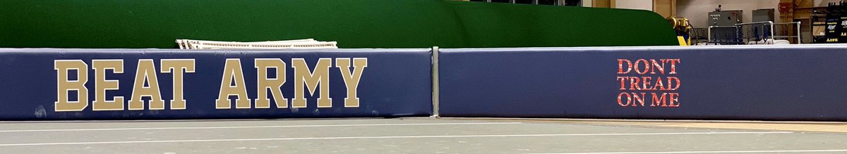 Put some <a href="/playerkits/">Playerkits.com</a> decals on our <a href="/myAAEworld/">AAE</a> shot stoppers!  @Navy_TrackField is ready to #BeatArmy ‼️