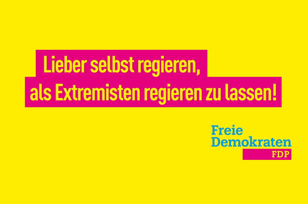 Wer allen ernstes fordert, daß Kandidaten Wahlen nicht annehmen dürften, wenn eine #Mehrheit auch mit Hilfe von Stimmen der #NoAfD zustande kam, beschert damit den #Nazis in allen Parlamenten eine #Sperrminorität und spielt damit #Faschisten in die Hände. #FDP #Thueringen