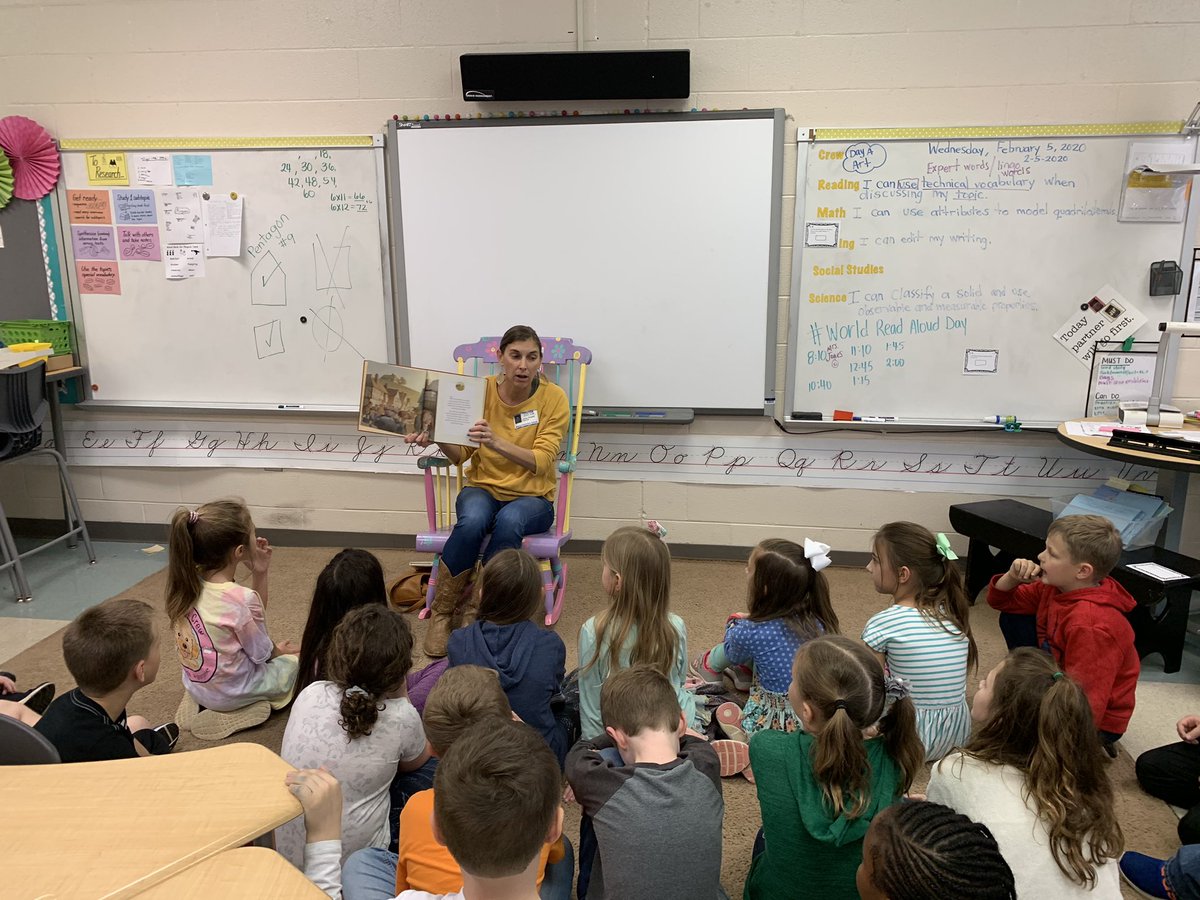 erinmwaring's tweet photo. We had so many wonderful parents come help us to celebrate #WorldReadAloudDay2020  #lex1literacy @Midway_Mustangs https://t.co/Vy8ZXpSeFq