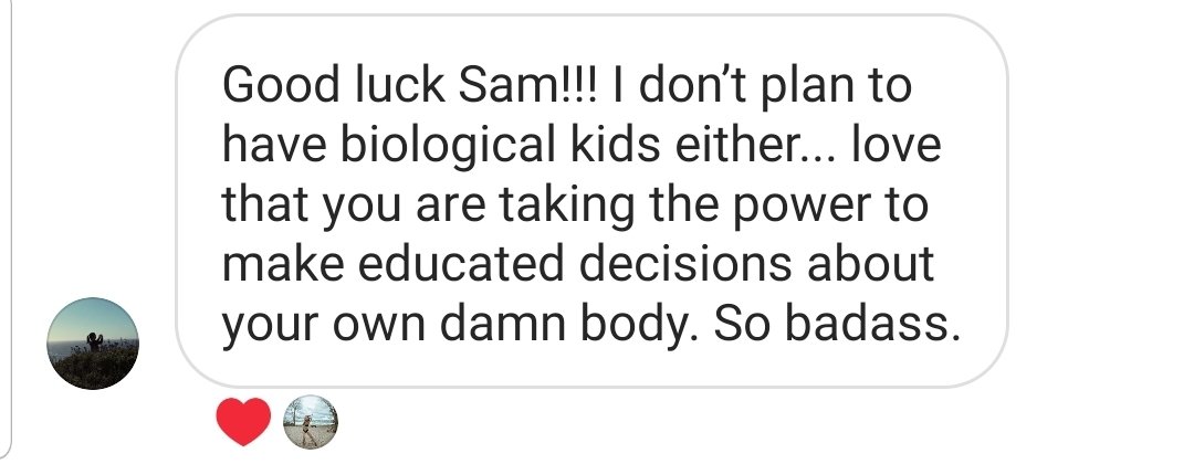 SheIsSamIAm's tweet photo. I'm not crying, you're crying.
The support I've been getting for my surgery outweighs the judgements 10 fold. Thank you beyond thank you, everyone! So much love!
#empowerment #mybodymyrules #myhealthfirst #adoptionisanoption #nobabiesforme https://t.co/Jo66xRODxd