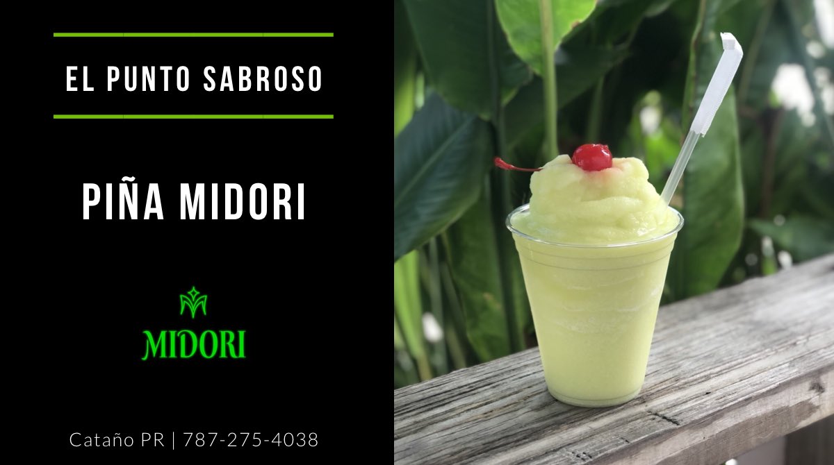 el_puntosabroso's tweet photo. ¿Ya probaste nuestra Piña Colada?🍍🥥

Dale pa’ @catano y pídela con tu licor favorito🍹

• #PiñaBaileys • #PiñaPassoa • #PiñaAmaretto • #PiñaMidori • #PiñaBlueCuracao 
Abierto de Jueves a Sábado 11am-7pm,Domingo 11am-6pm 📍Ave. Barbosa 104 La Puntilla, Cataño 787-275-4038 https://t.co/KVwBsxbuW3
