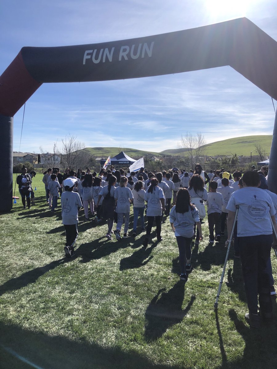Our students had a fabulous time at today’s Fun Run!  We had lots of smiles, great music, exercise, and beautiful weather!  Thank you all for your donations.  There’s still time to find sponsors!  Every penny counts!