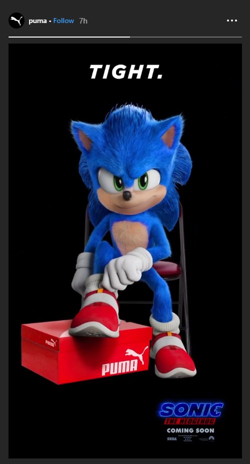 puma sonic collab