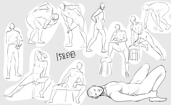 おはよーございます。今日のクロッキー 