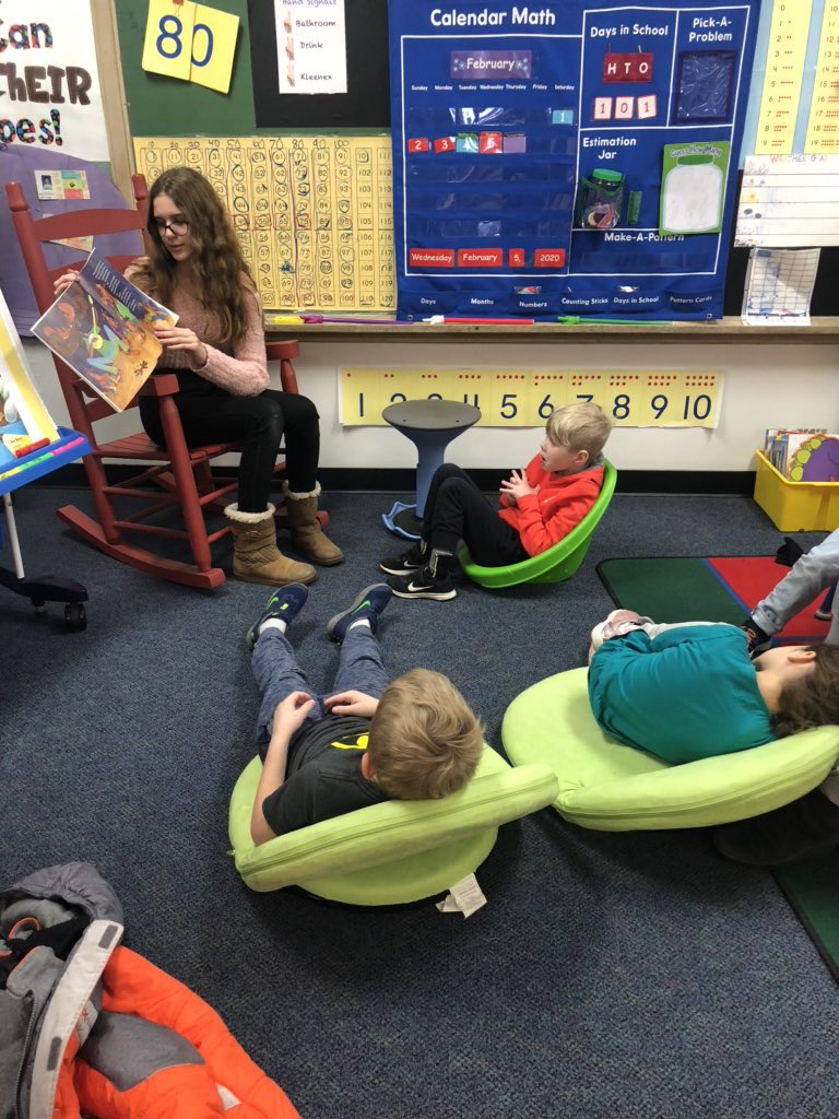 Mrsbigostweets's tweet image. #WorldReadAloudDay2020 LMS and South Elementary partner to share our love of reading today! #together #readingandlearning @SouthD47 @LundahlLions