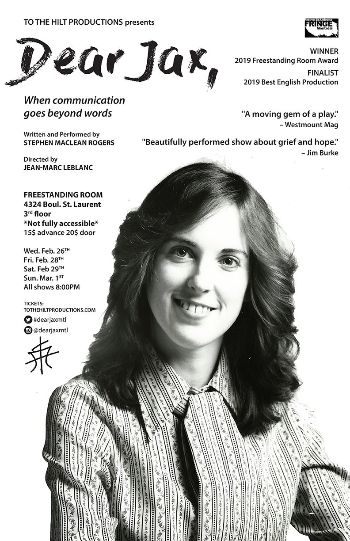 FSR_Montreal's tweet photo. The February edition of Freestanding News is live now! Lots going on in the space this month: comedy, Freefalling, the remount of Dear Jax! Read all about it! - https://t.co/loGkYoWYqf https://t.co/lAkdd8fwiw