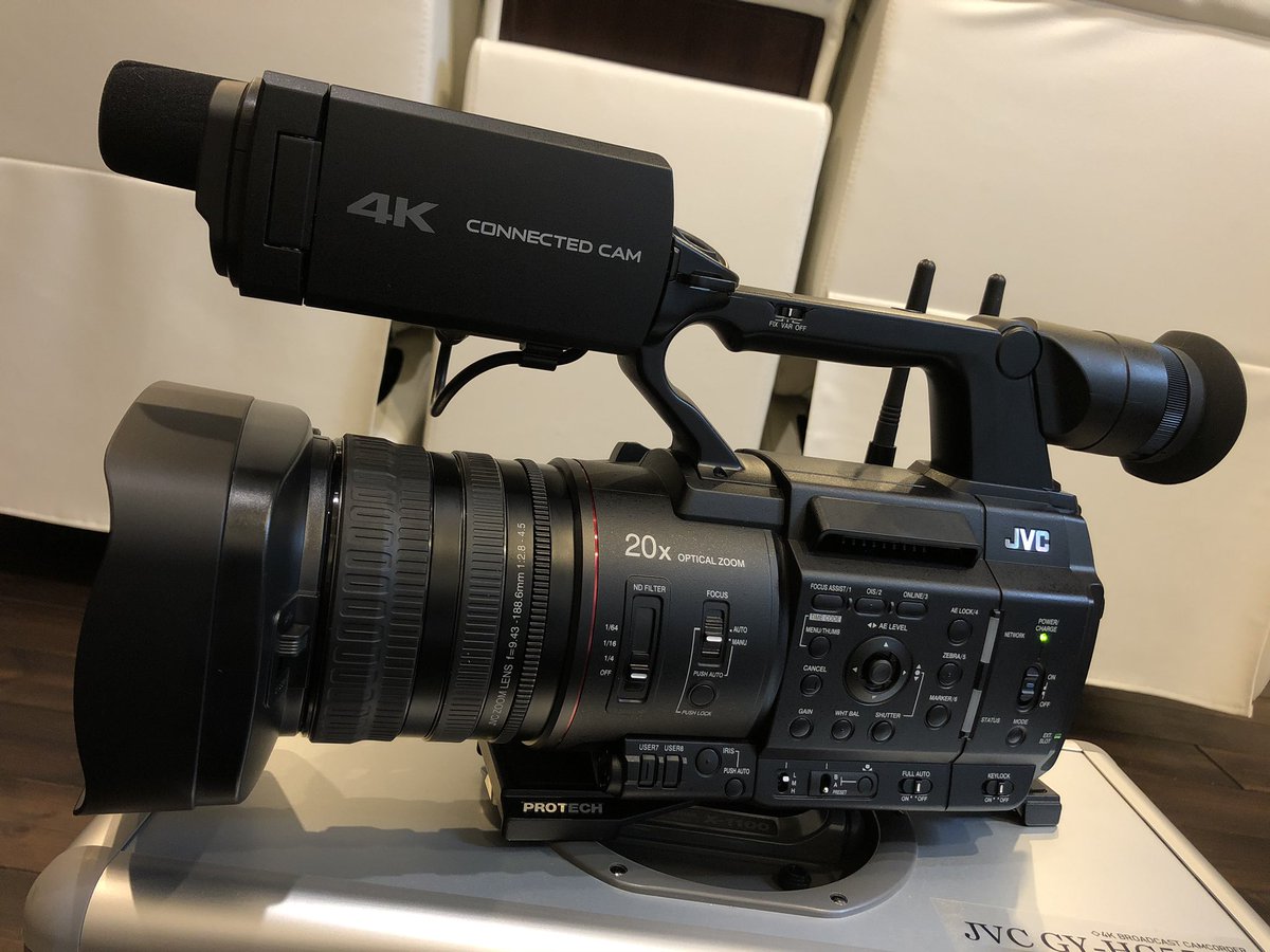 TimecodeLab's tweet photo. 【https://t.co/2bFTXBI29a】〜創想雑誌〜『JVC GY-HC550 実戦配備中。 』を更新。
https://t.co/or7nAwtbNs

JVC GY-HC550 がラボにやって来た。
この春は実戦配備と投入を進めて行きます！！！
#JVC #HC550 #4K #ラボ2020 https://t.co/R0r7C8OuVL