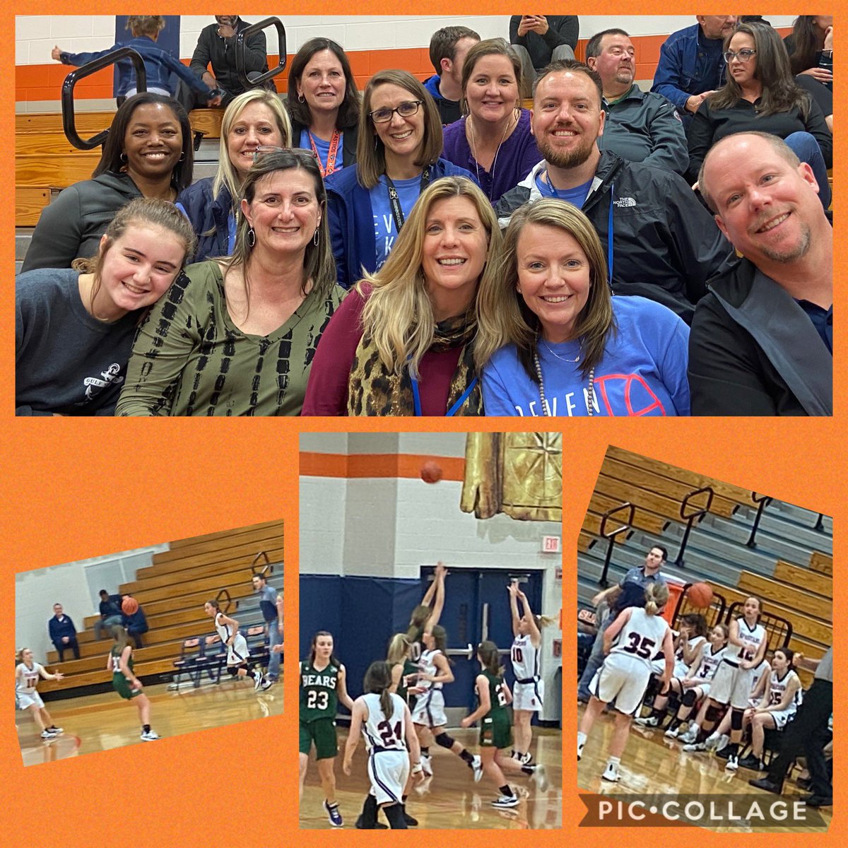 @spartan_speak 8B is leaving it all on the court. Way to represent ladies! #7LJHpride teachers are cheering them on the spartan way!