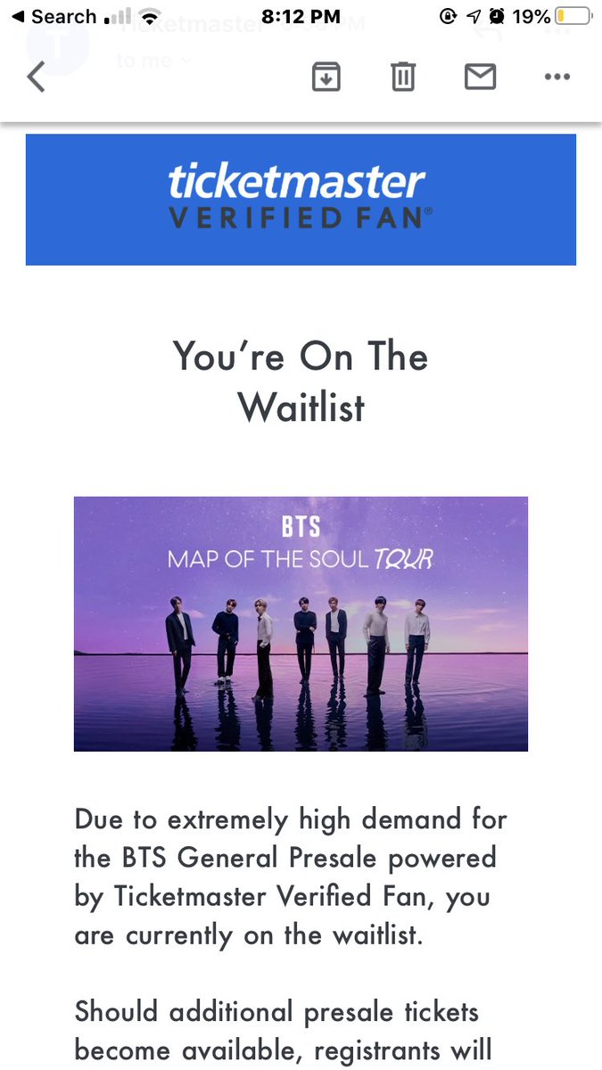 Popoffnamjoon's tweet photo. We’ll see bois #BTSPresale #BTSTOUR2020 https://t.co/nXOBlHUKPZ