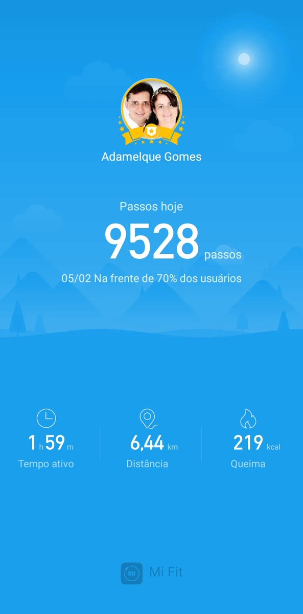 Adamelque's tweet photo. Mi Fit
Meus dados de aptidão https://t.co/LSdYAqhwoa