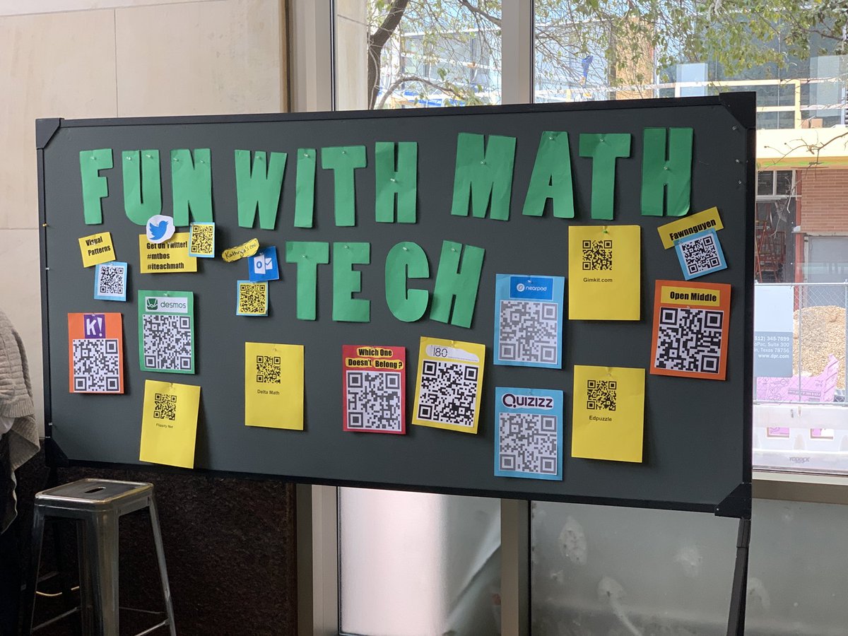 Attended a session in the palazzo area by Kathryn Herlich ⁦<a href="/keherlich/">Kathryn Herlich</a>⁩. Can anyone say Guided Math! This is a great idea and an active way to do guided math. If we had ⁦<a href="/brainpop/">BrainPOP</a>⁩ in our district, we could also add a QR to it so our learners could use it! Just saying!