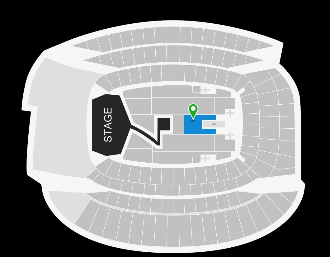 taejoonlover's tweet photo. Low key I tried to be very close to extended stage but NOT in the middle of it more like on the sides so I can also have a nice view of the main stage/screens 😅 plus I wanted a center view from the stands #thingstokeepinmind #BTSTOUR #MapOfTheSoulTour #BTSPresale @BTS_twt https://t.co/4BLplw6wXx