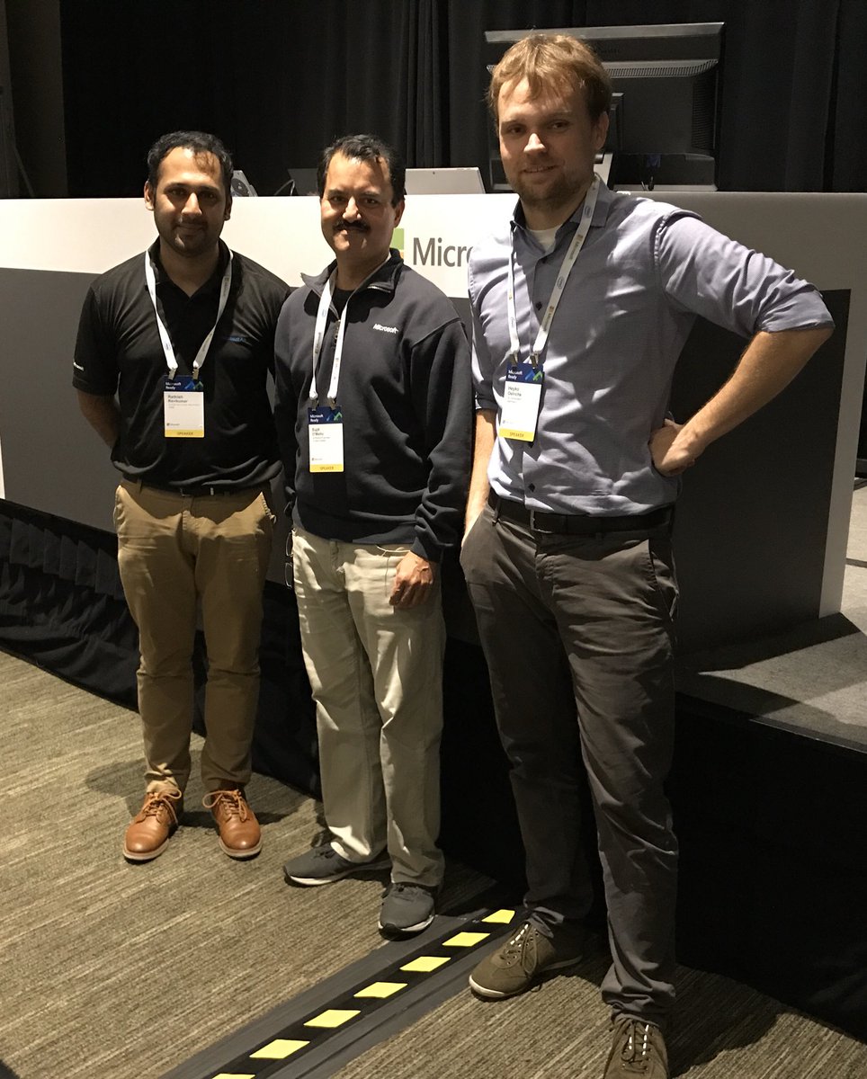 Not often you get to meet the guest speakers from past episodes of the <a href="/AzurePodcast/">Azure Podcast</a>  in-person. Heyko and Rathish from Episode 271 gave a fantastic lab on Azure Pipelines at Microsoft Ready.