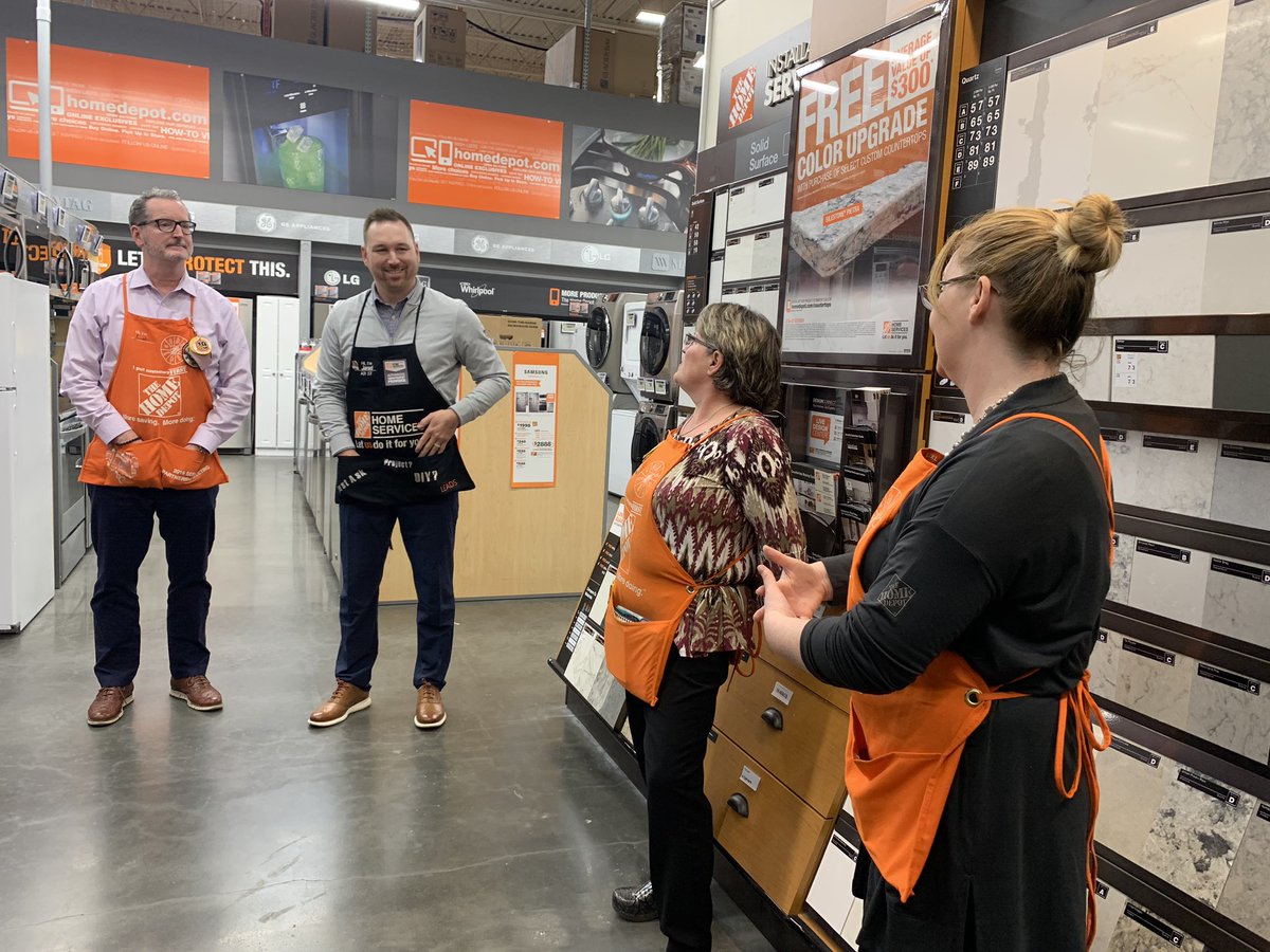 Another great walk on the #CoastWithDaMost in 1116! #SetDaLead! Let’s crush our #2020Vision with #MakeoverMagic and #InHomeDesign! <a href="/JMHagner/">Jarad Hagner</a> <a href="/gloria_terri/">Terri Gloria</a> <a href="/DanMallonhd/">Dan Mallon</a> <a href="/JimSimmonsHD/">Jim Simmons</a> <a href="/4EvaARich/">@EvaRich_HDI</a> <a href="/THDRyanSilcott/">Ryan Silcott</a> <a href="/THDScottG/">THD Scott</a> @RGM_MarcialRod <a href="/Seb_Boyce/">Sebastian Boyce</a>