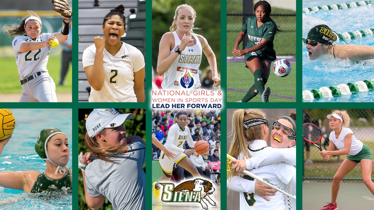 SienaSaints's tweet photo. Happy #NGWSD to all of our nearly 2⃣0⃣0⃣ amazing #SienaSaints female student athletes, coaches, and staff who continue to inspire every day, and serve as role models who make a positive impact while continuing to pave the way for the next generation

#NGWSD2020 | #LeadHerForward https://t.co/0HSennV4Ps