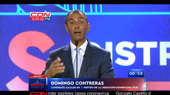 cdn37's tweet photo. #CDNDebate: Domingo Contreras, propone que a los jóvenes hay darles oportunidades desde los barrios para que tengan liderazgos que les puedan generar empleos. https://t.co/KqAubLep8B
